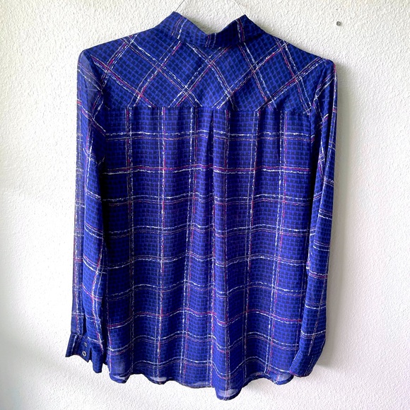 Liz Claiborne Dawn Button Blouse - Picture 3 of 4